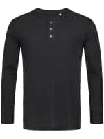Stedman T-shirt Henley Shawn LS for him