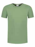 L&S T-shirt Crewneck cot/elast SS for him